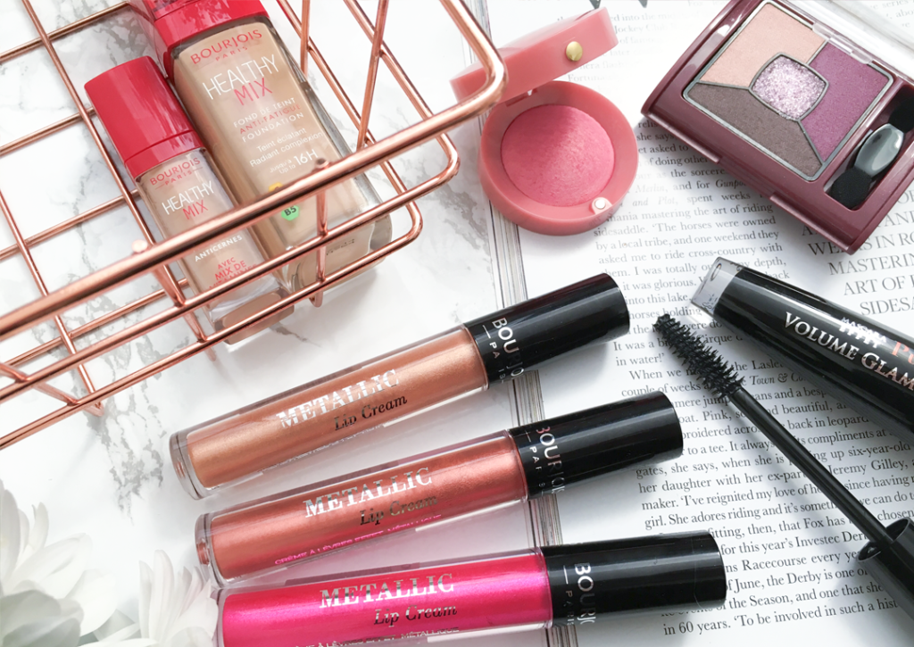 Bourjois Metallic Lip Creams and Makeup