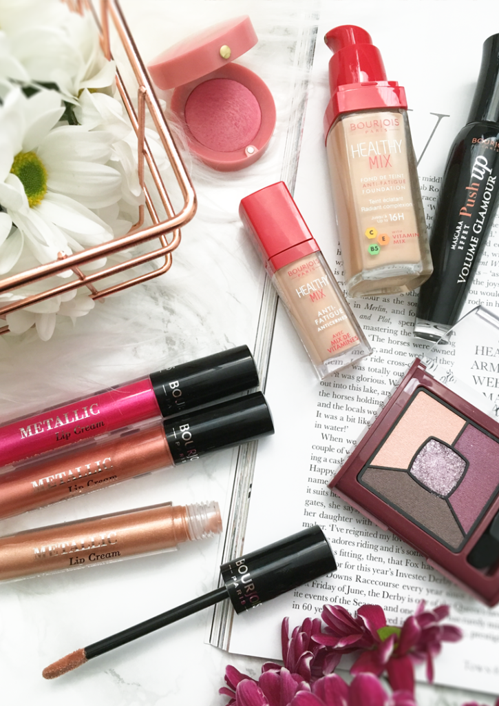 Bourjois Metallic Lip Creams and Makeup