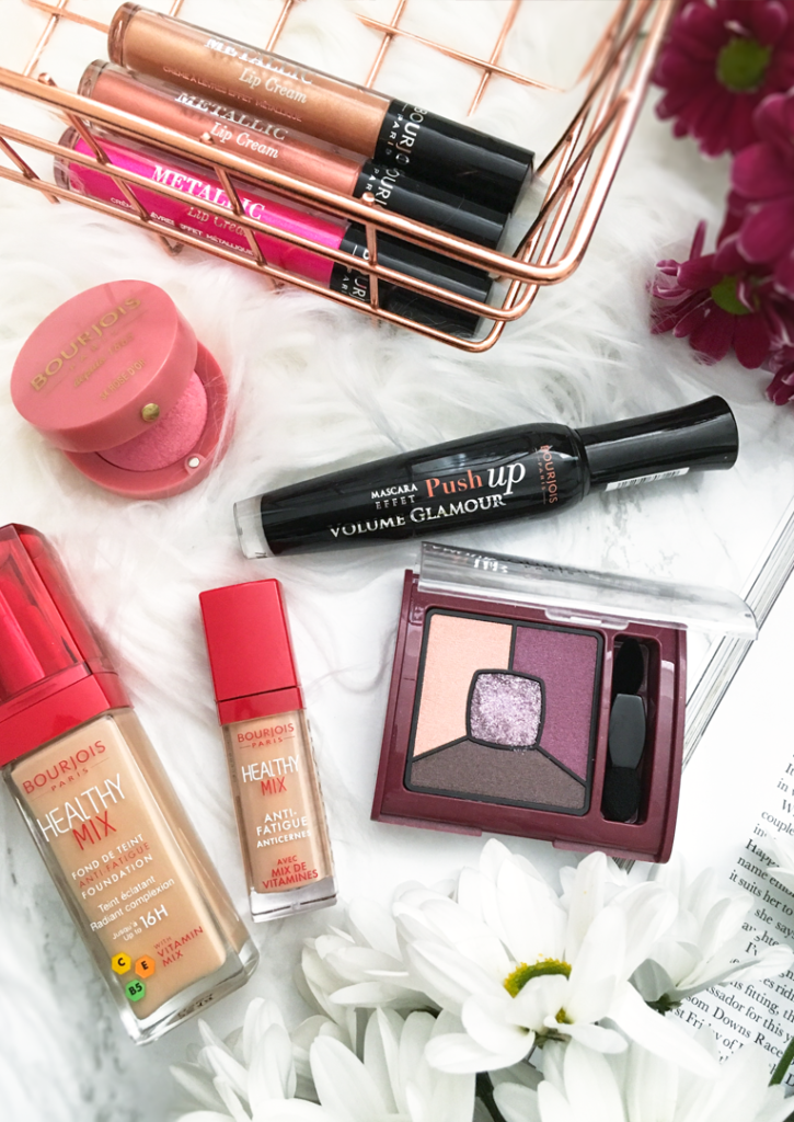 Bourjois Metallic Lip Cream and Makeup