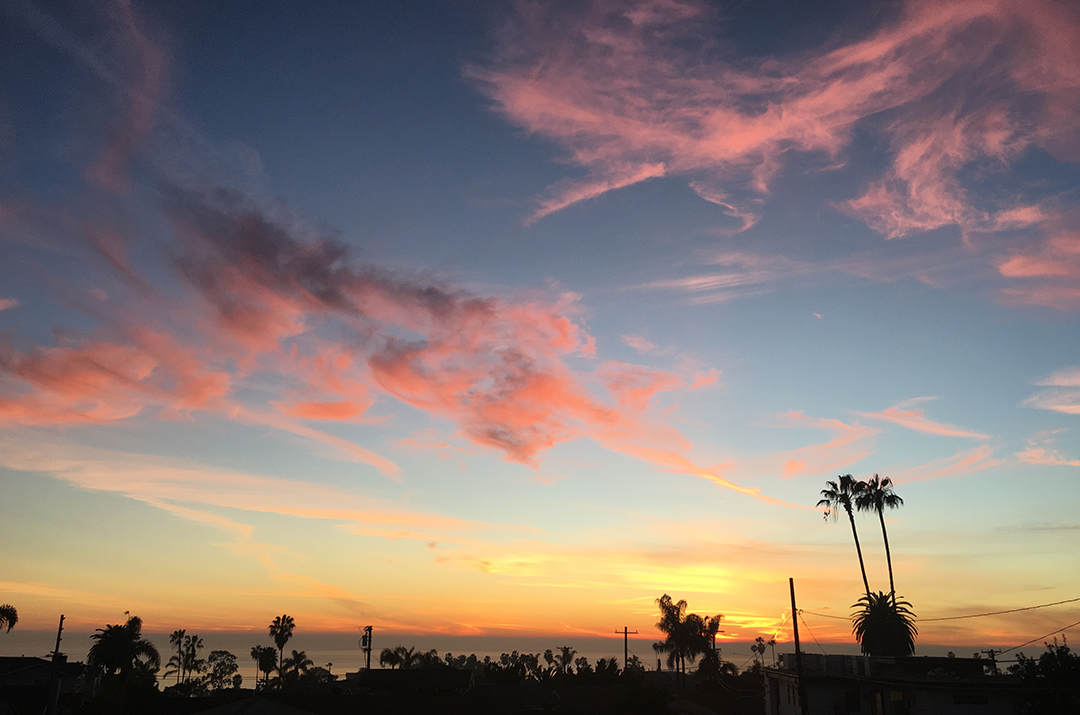 San Clemente Sunset, Orange County, Calfornia