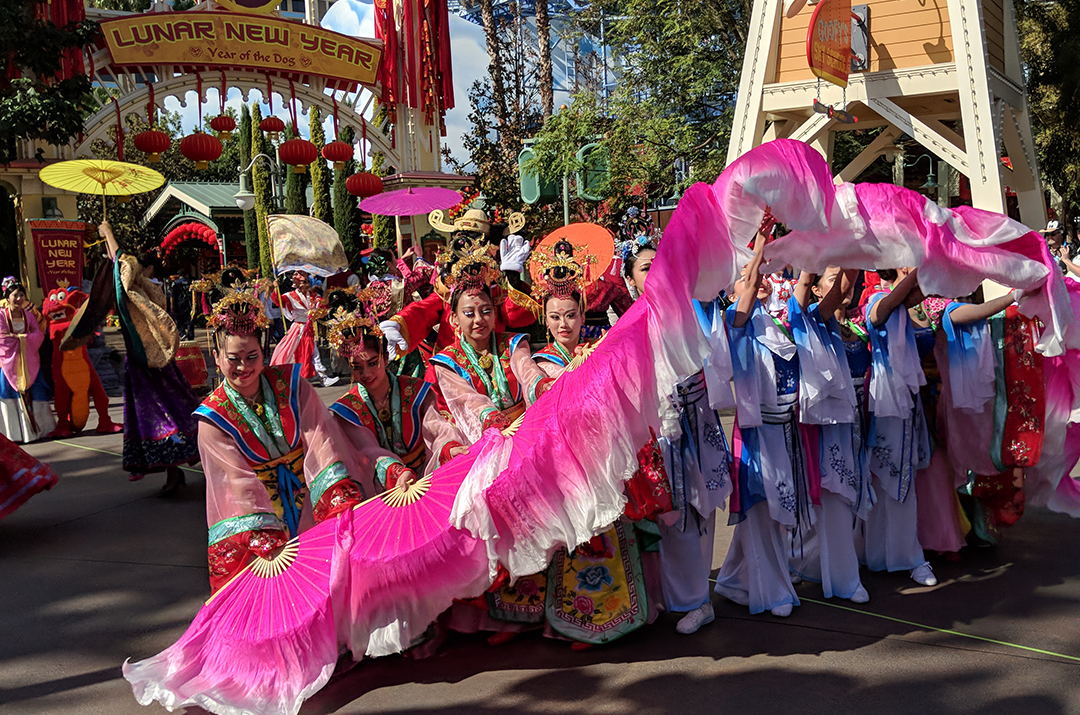 Disney California Adventure, Lunar New Year procession