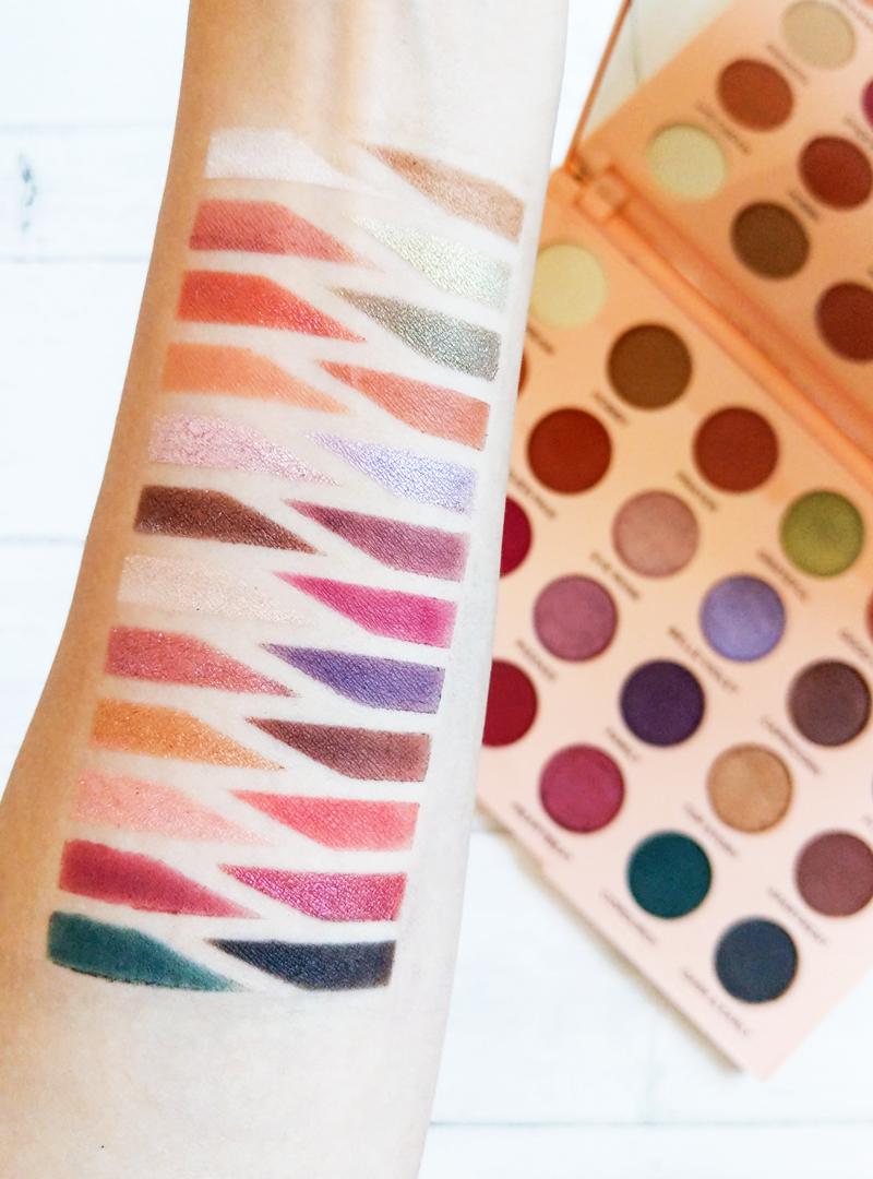 Makeup Revolution The Emily Edit The Wants Palette Swatches