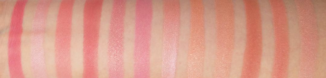 Blush Collection Swatches