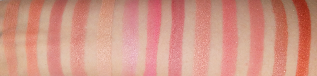 Blush Collection Swatches