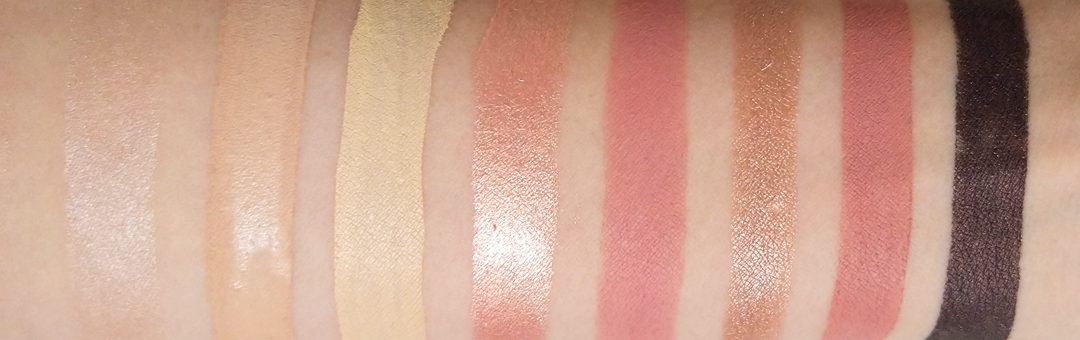Topshop Makeup Collection Relaunch Swatches