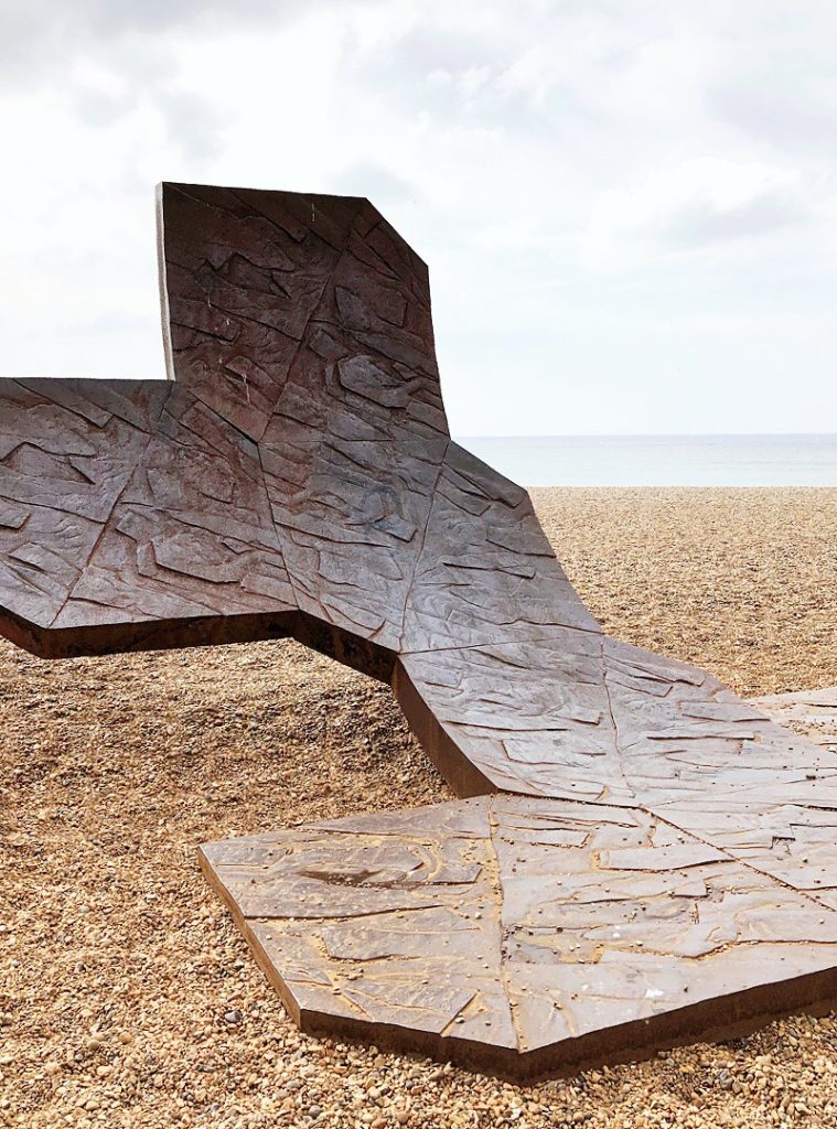 Brighton Beach - Public Art - Passacaglia Cast Iron Sculpture 