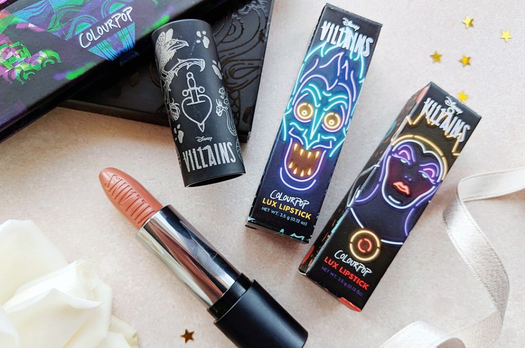 Colourpop Disney Villains Hades, Evil Queen Lipstick