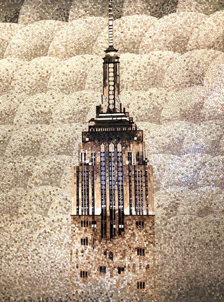 Empire State Building Mosaic 