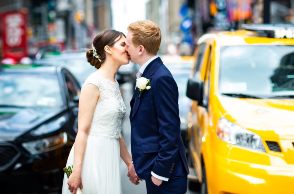 Our Destination Wedding - New York Times Square