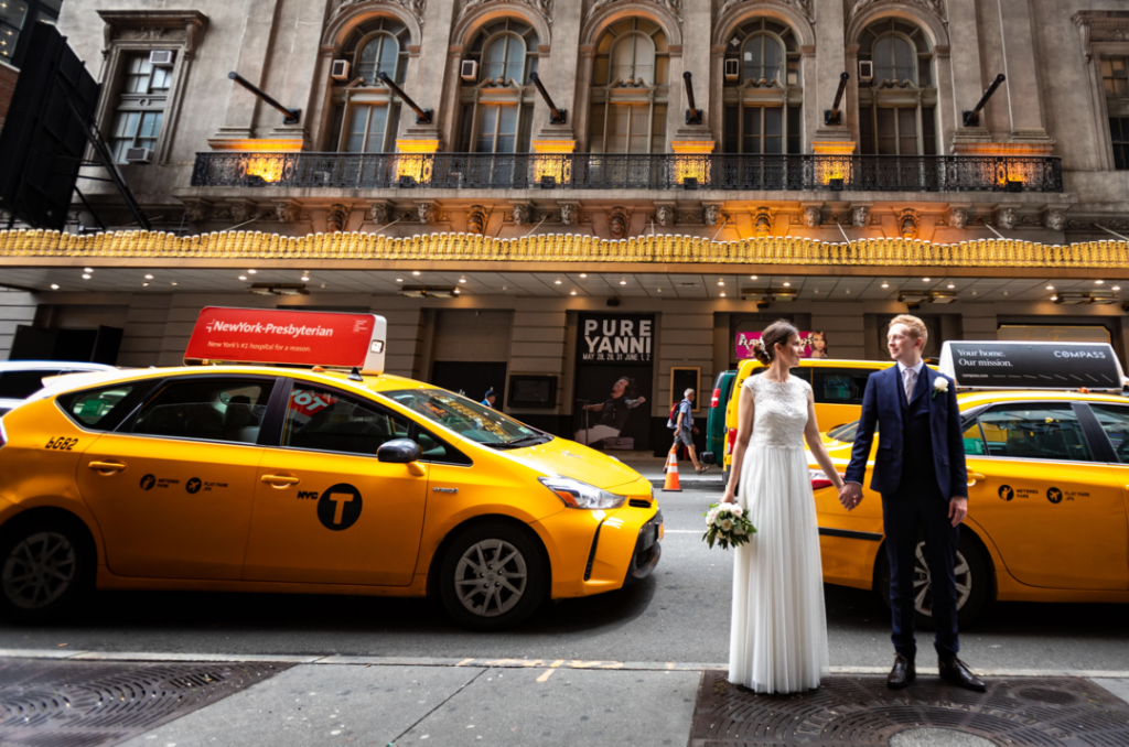 Our Destination Wedding - New York Times Square