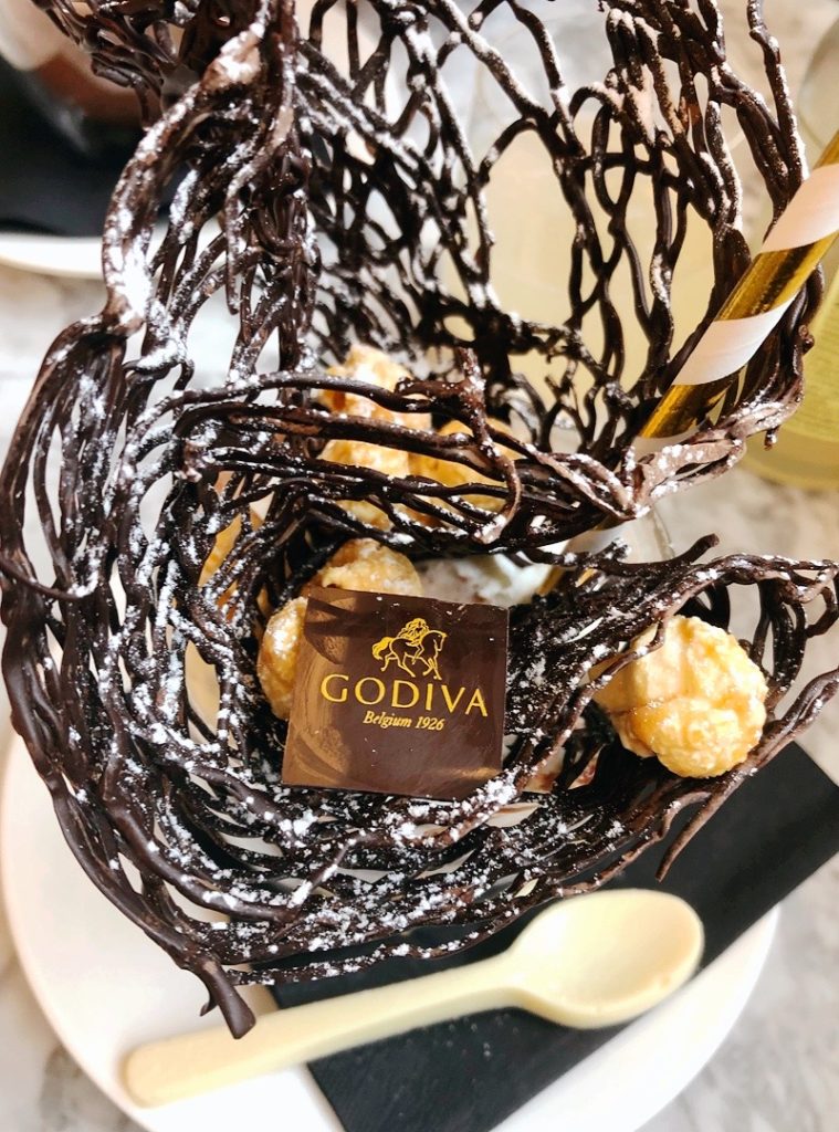 Godiva Luxury Hot Chocolate - Godiva Cafe