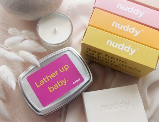 Nuddy soaps and tin