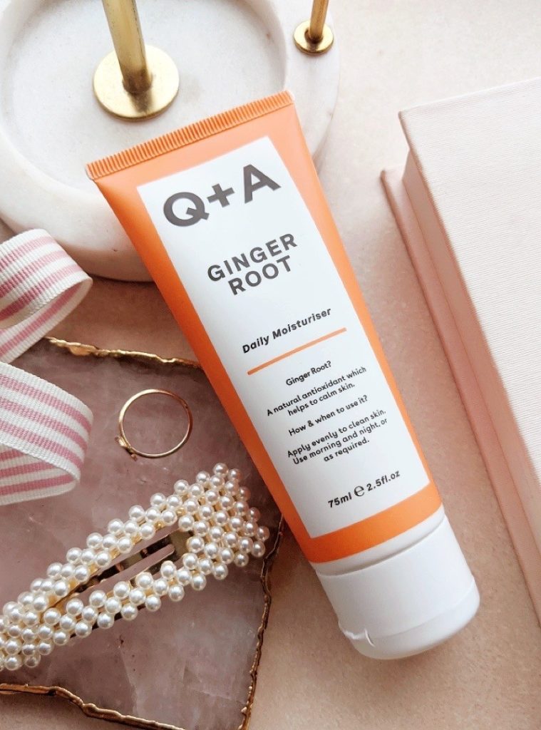Q+A Skincare Ginger Root Moisturiser
