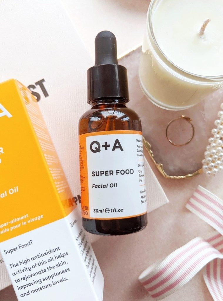 Q+A Skincare Superfood Facial Oil