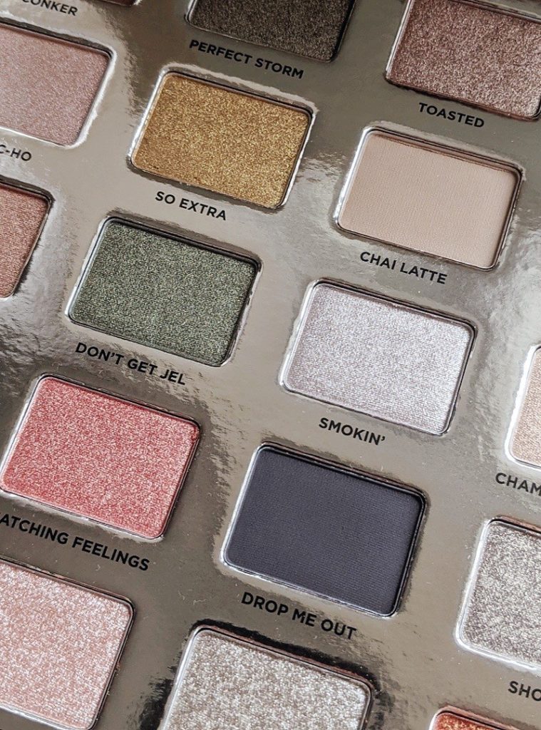 Iconic London Nice To Naughty Eyeshadow Palette Close Up