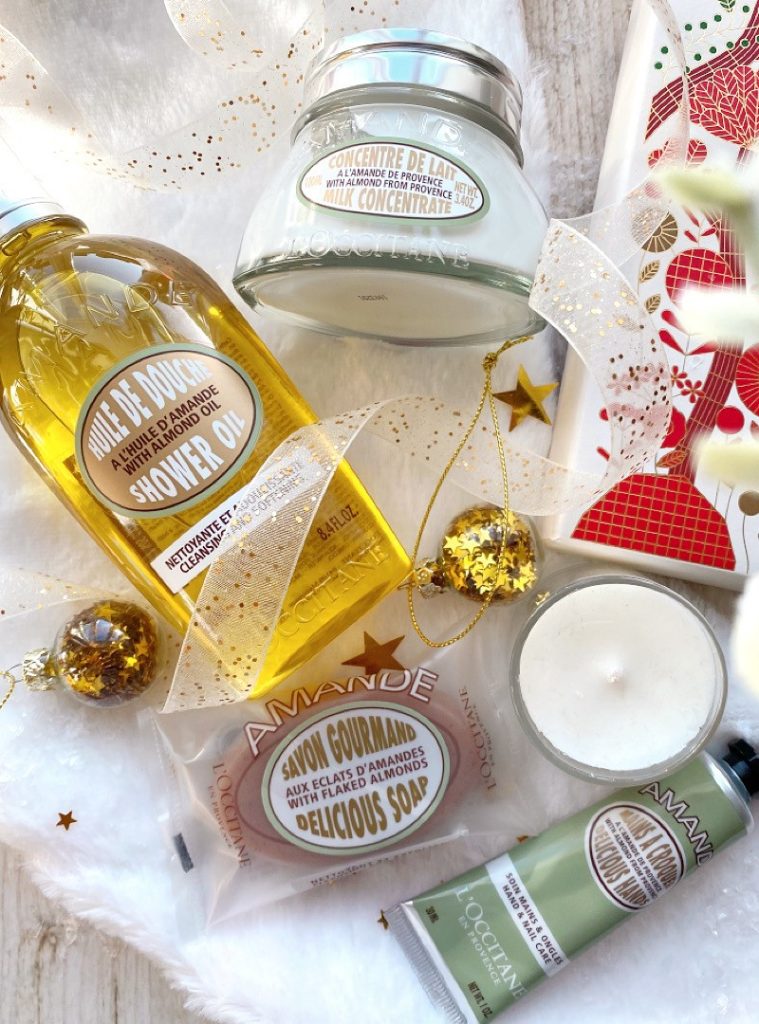 L'Occitane Almond Body Care Collection Christmas Gift Set