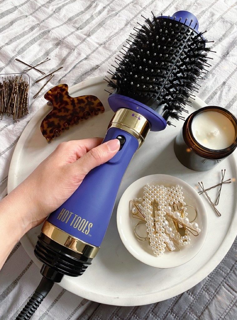 My 7-minute Salon Quality blowout with Revlon One-Step Hair Dryer - Adored  By Alex