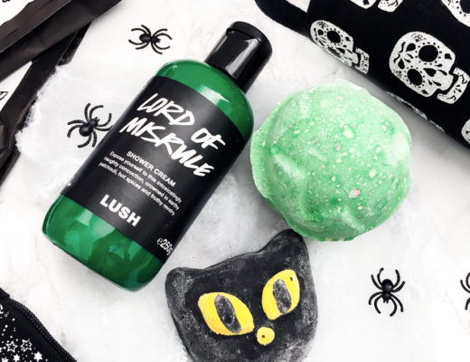 Lush Lord of Misrule Shower Cream & Bath Bomb. Bewitched Bubble Bar.