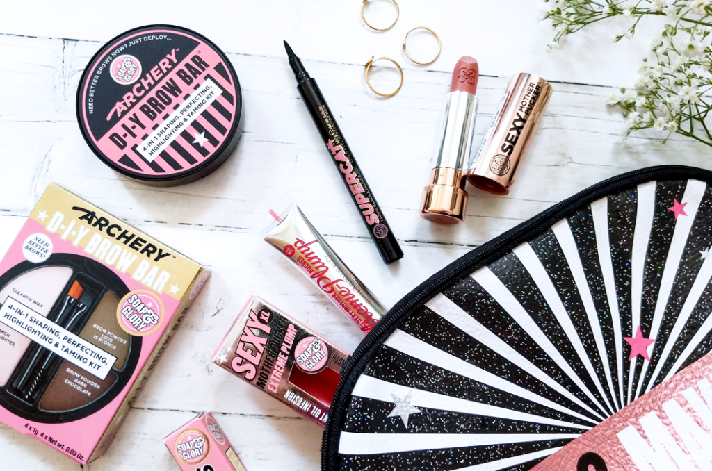 Soap and Glory Glitz and Makeup - S&G makeup review - Violet Hollow